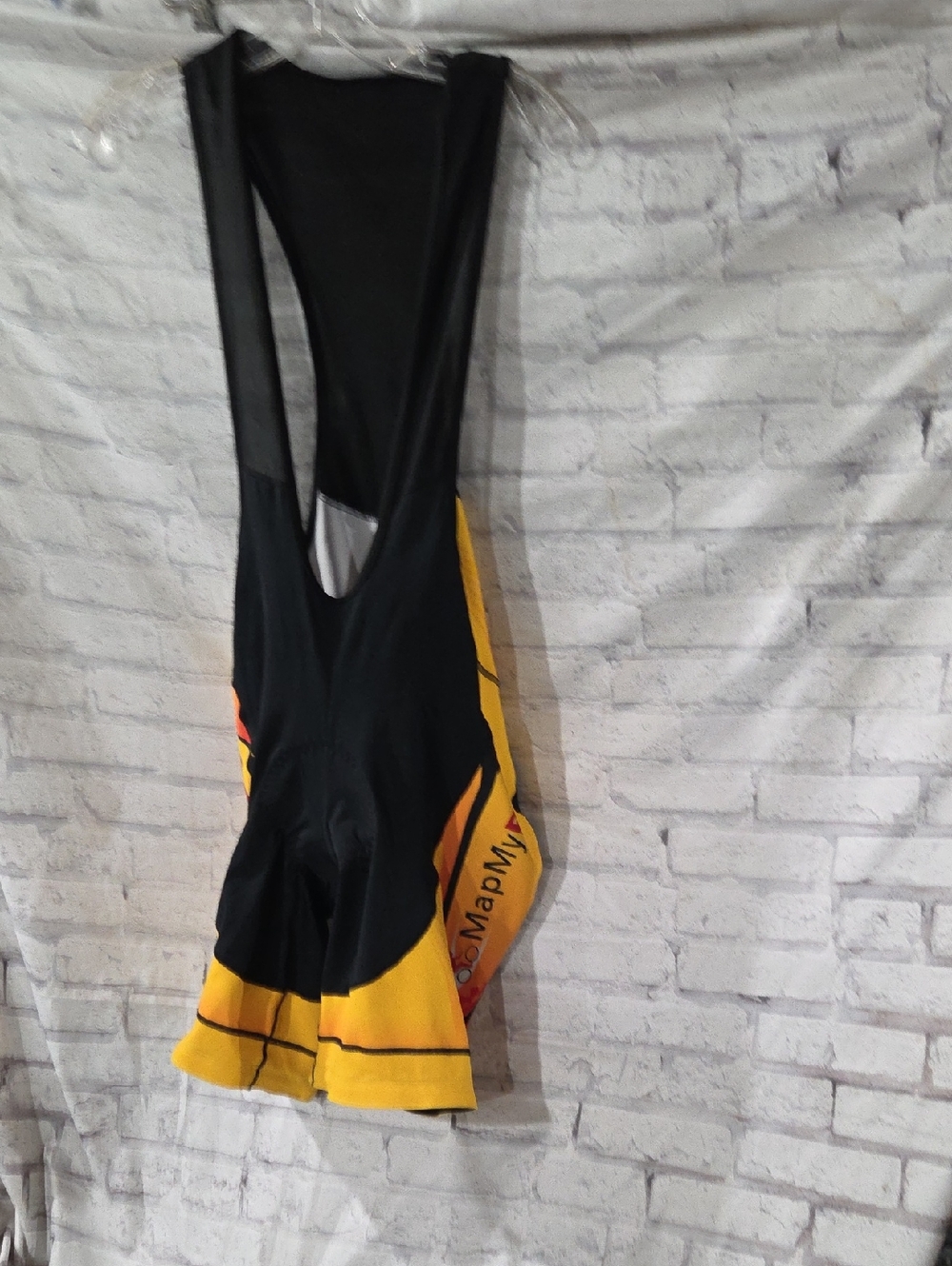 Black and Yellow Cycling Bib Shorts